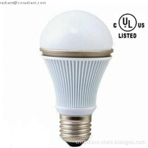 7.5W Non-dimmable UL Approved led bulb 500LM